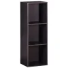 Structure Box Cube 3 cases 35,2x30x103,2cm bois noir