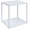 Structure Box Cube 35x30x35cm métal blanc