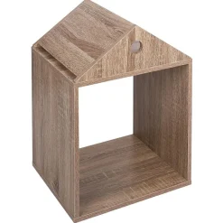 Structure maison enfant Box Cube bois marron