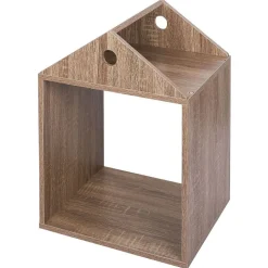 Structure maison enfant Box Cube bois marron