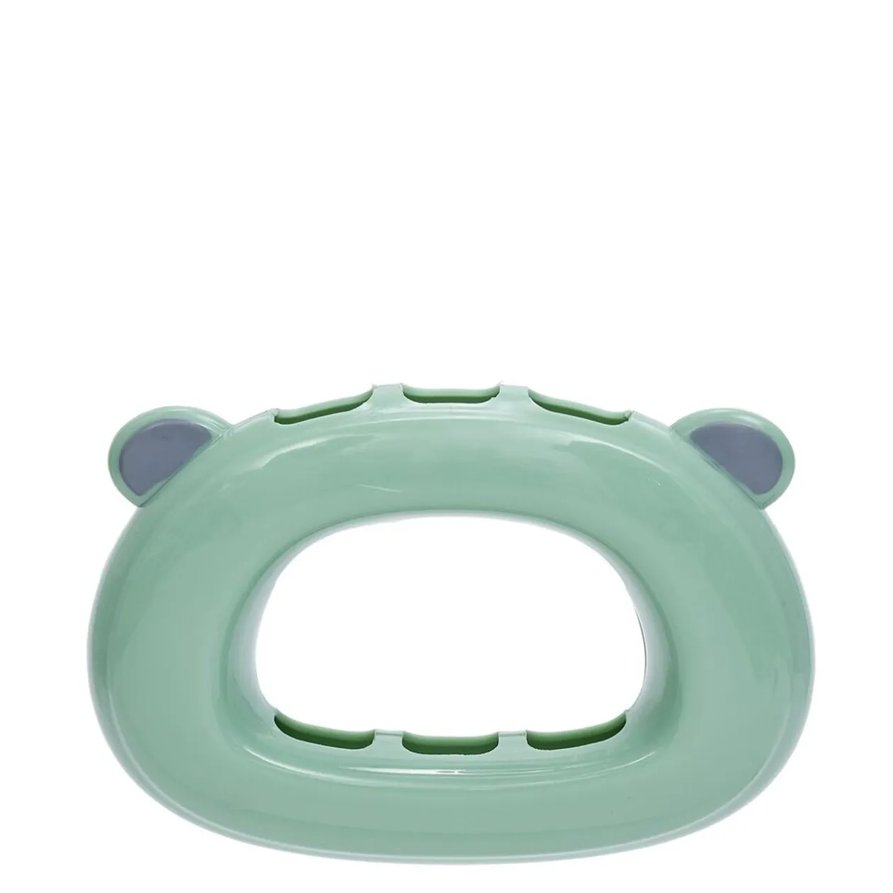 Support 3 brosses à dents enfant vert