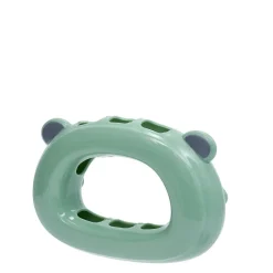 Support 3 brosses à dents enfant vert