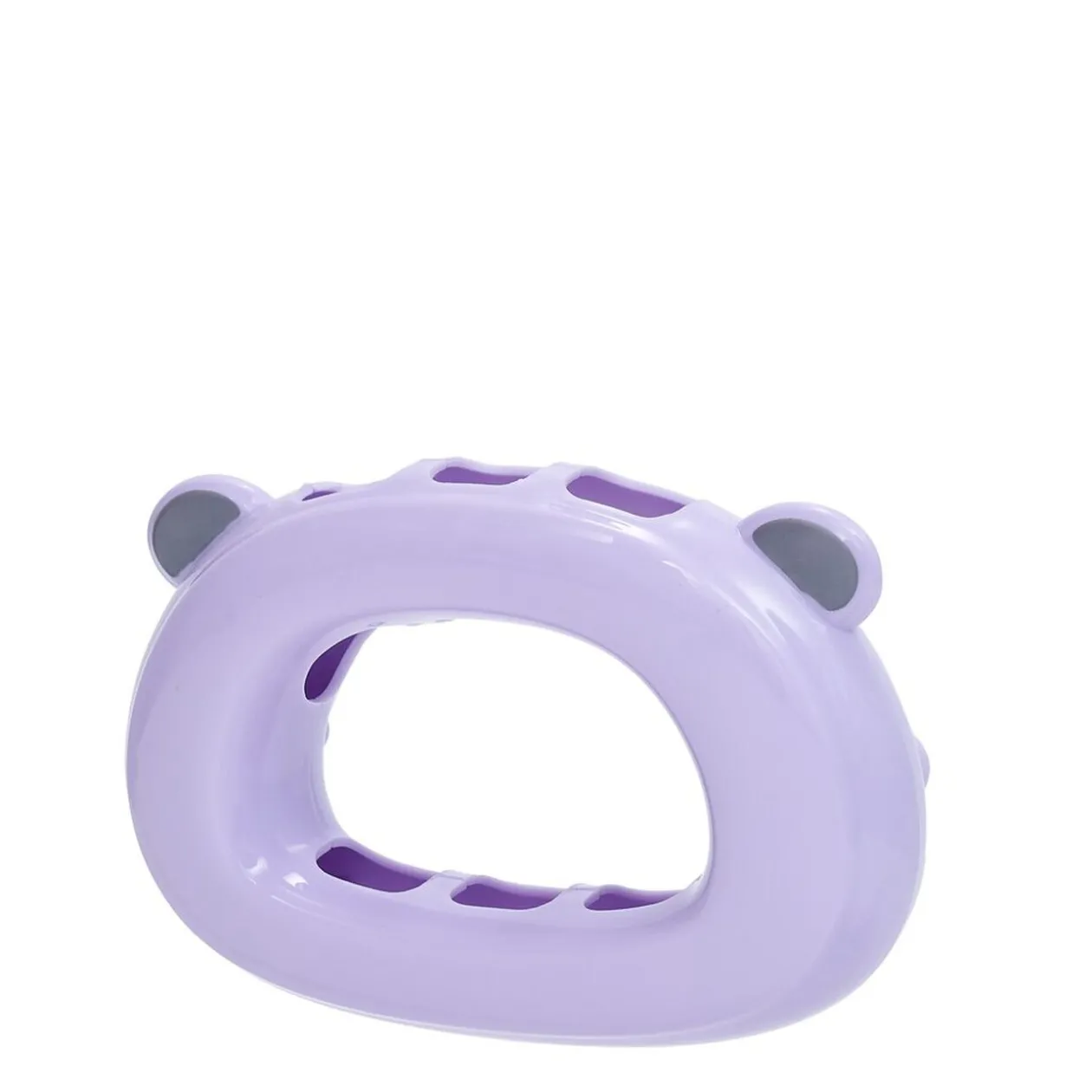 Support 3 brosses à dents enfant violet
