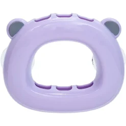 Support 3 brosses à dents enfant violet