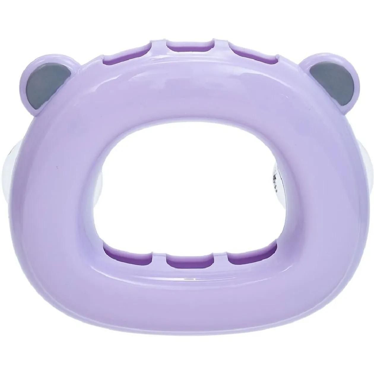 Support 3 brosses à dents enfant violet
