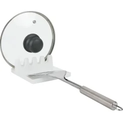 Support à couverts en plastique blanc 14,5x13x5cm