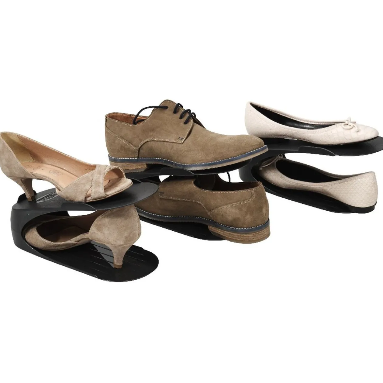 Support chaussures empilable x3