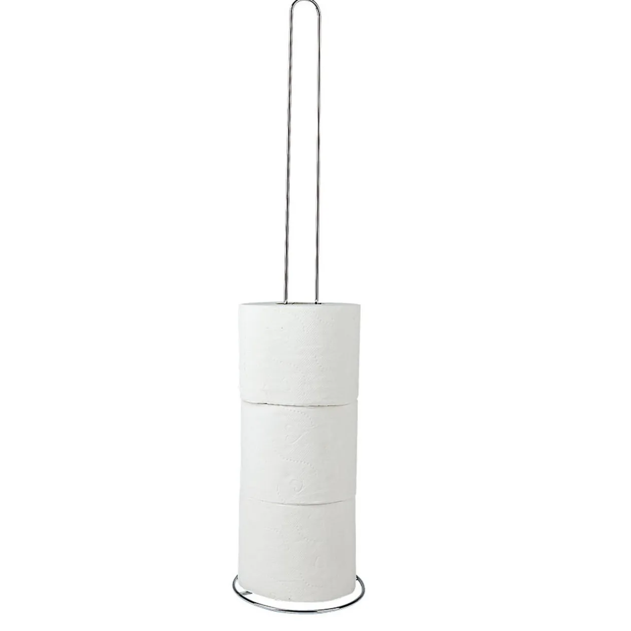 Support papier toilette gris