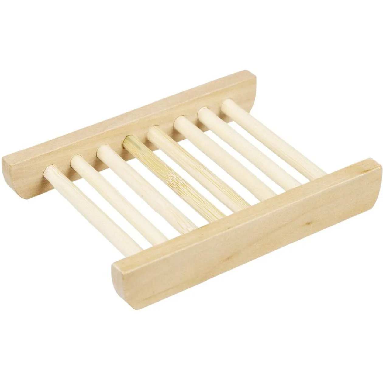 Support savon en bois