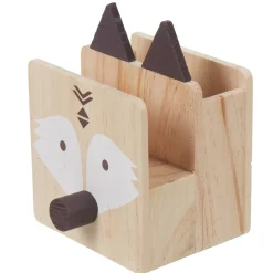 Support smartphone bambou design renard