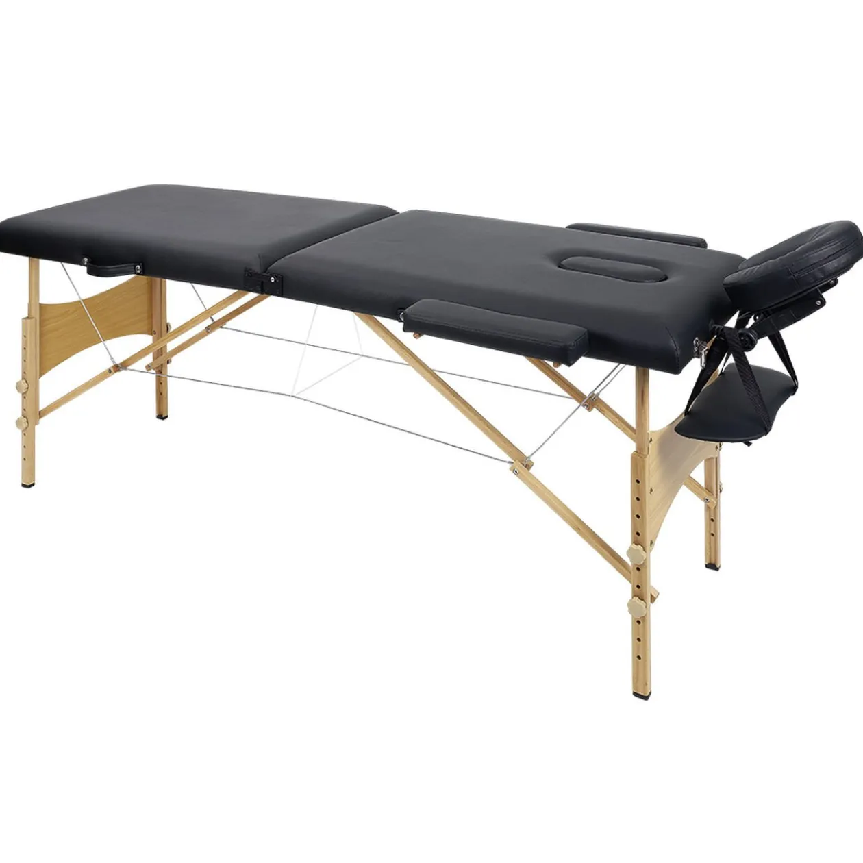 Table de massage pliable noir