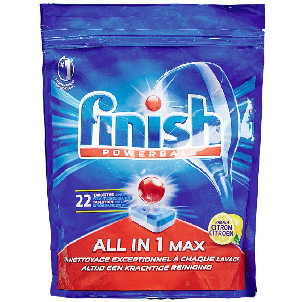 Tablette FINISH ALL IN 1 REGULAR 22 doses