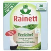 Tablette lave-vaisselle tout en 1 Rainett certifié Ecolabel x30