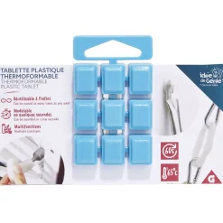 Tablette plastique thermoformable x9