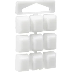 Tablette plastique thermoformable x9