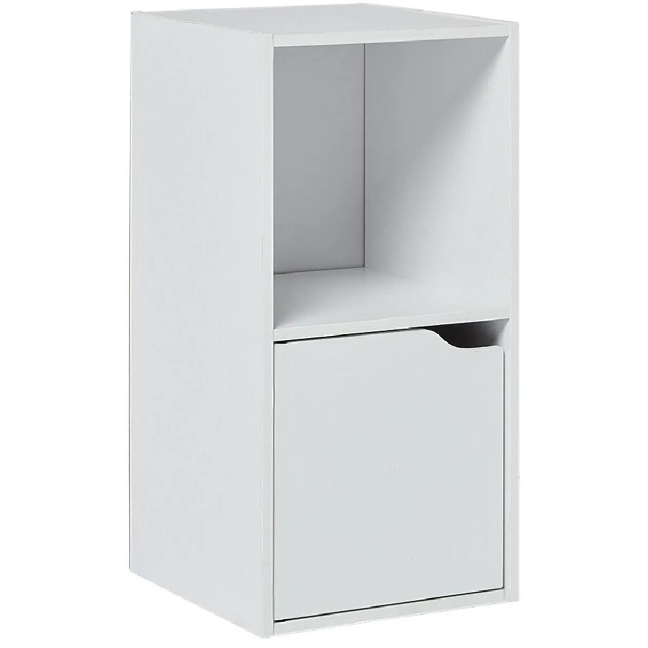 Étagère Adam en bois blanc 2 niches