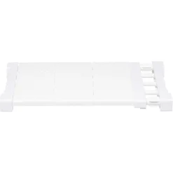Étagère amovible extensible blanche 38/55 cm