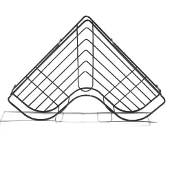 Étagère d'angle serviteur de douche 23x23cm