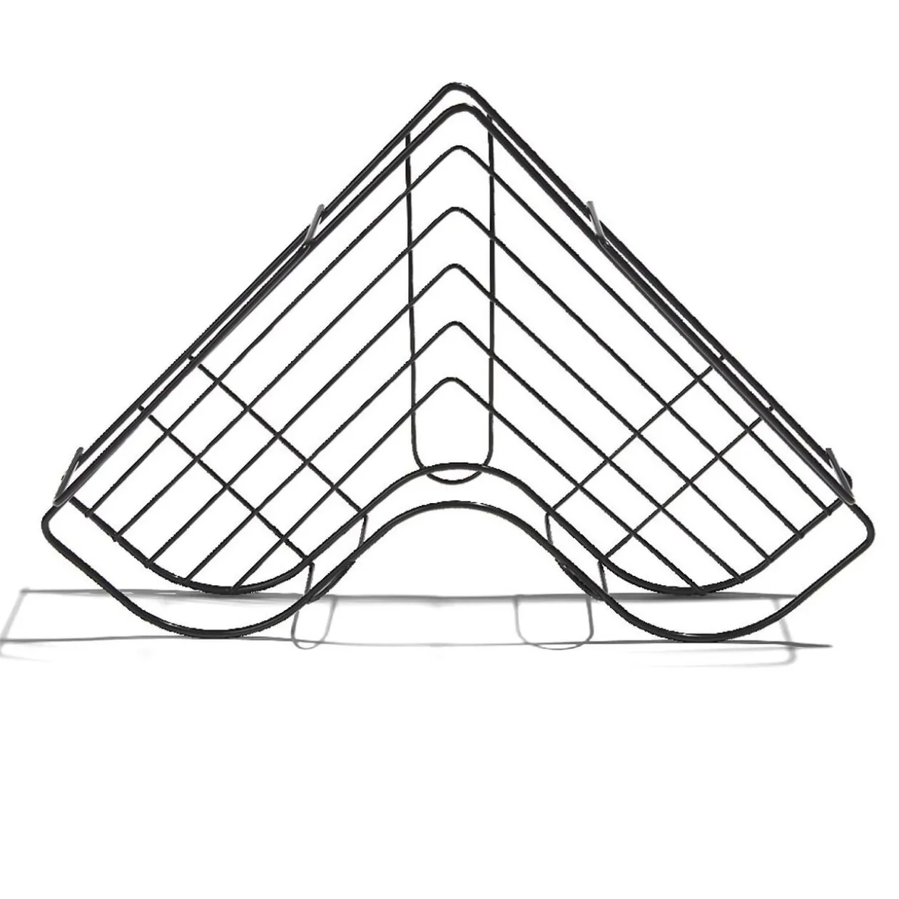 Étagère d'angle serviteur de douche 23x23cm