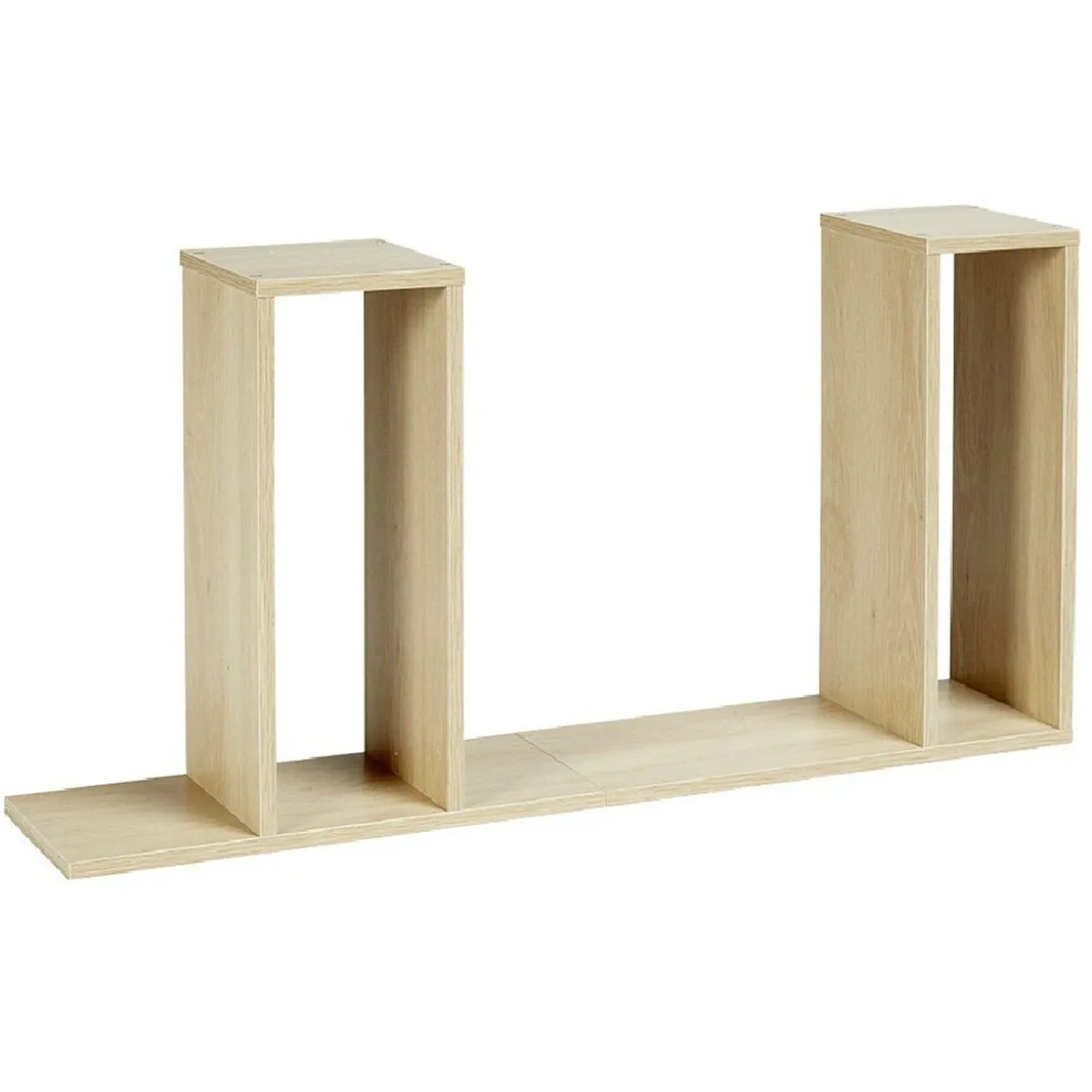 Étagère de bureau modulable bois