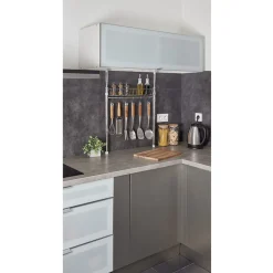 Étagère de cuisine à fixation autobloquante