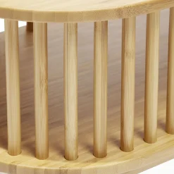 Étagère Gaïa bambou naturel - L80xP30xH120 cm