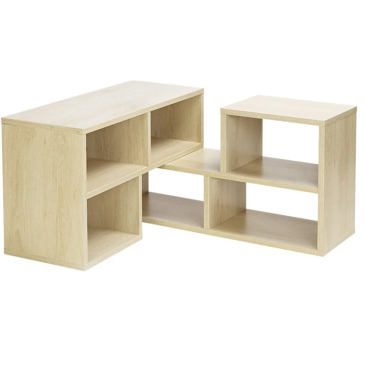 Étagère modulable en bois x2