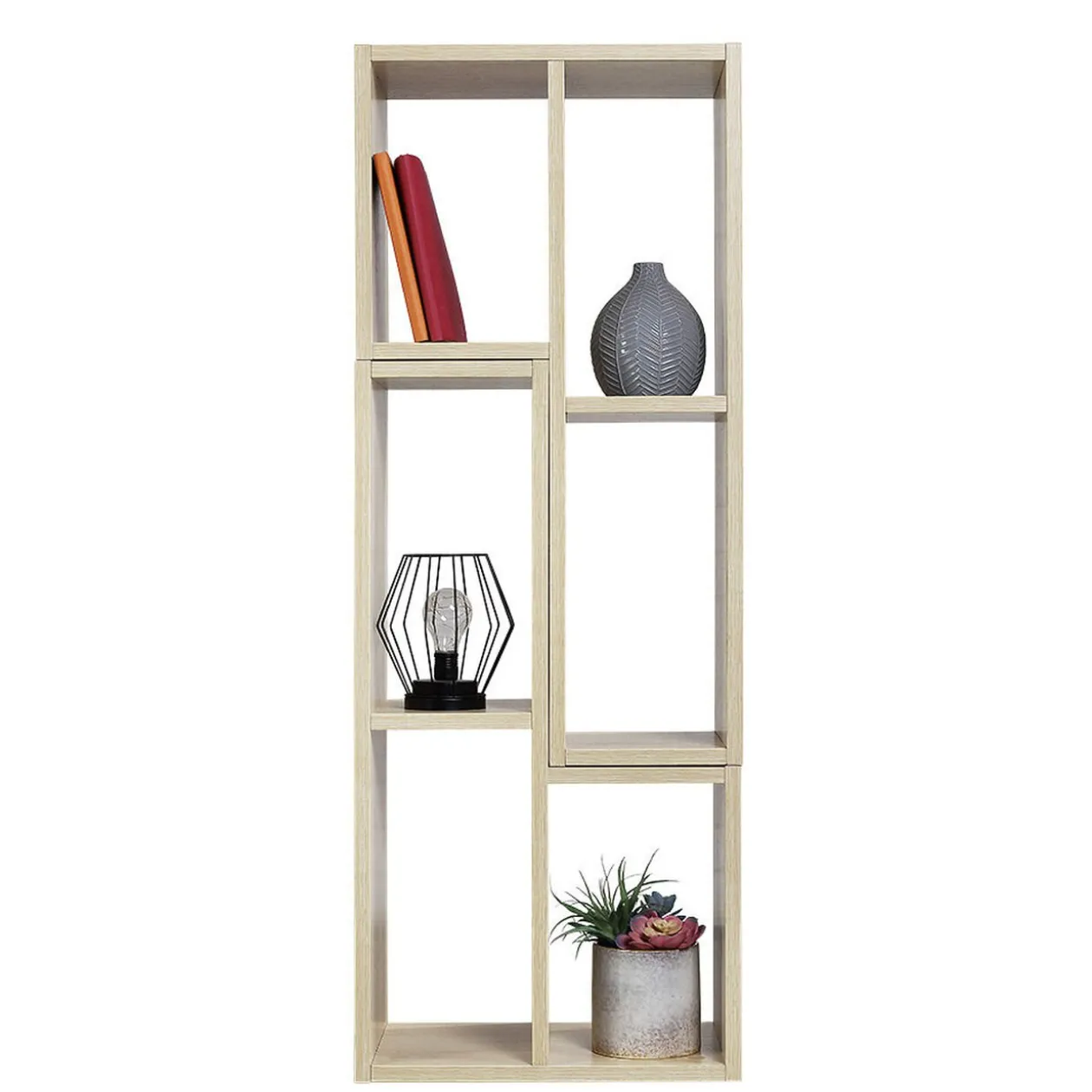 Étagère modulable en bois x2