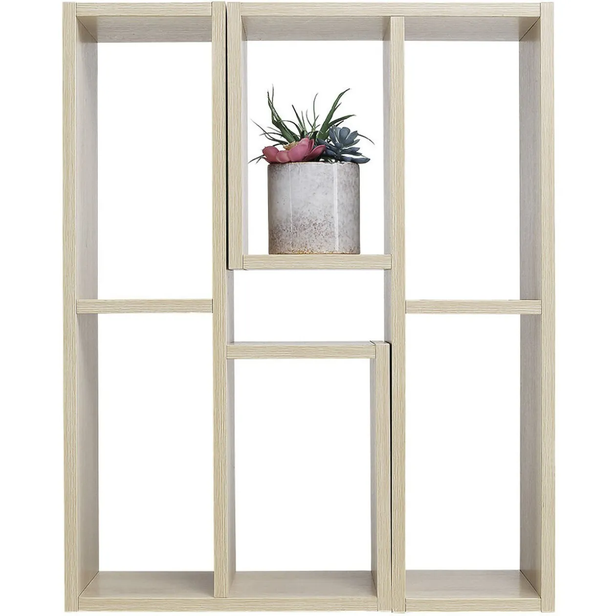 Étagère modulable en bois x2