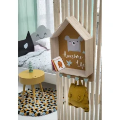 Étagère murale Nais orange