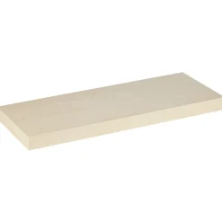 Étagère murale rectangulaire bois beige