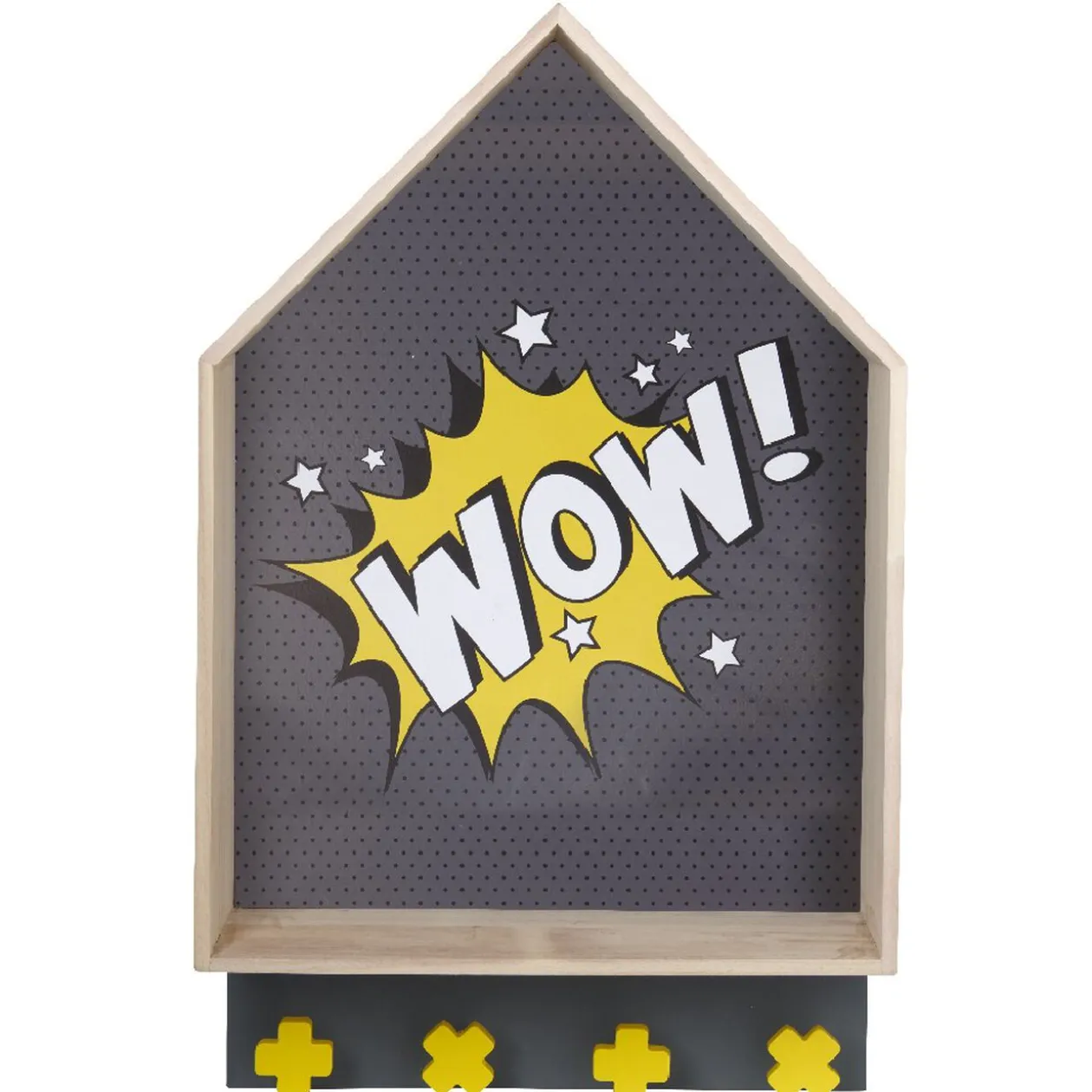 Étagère murale Wow noire