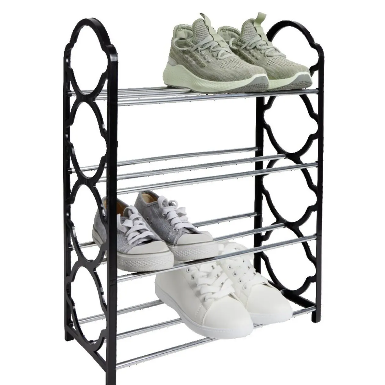 Étagère range-chaussures 8 paires 41x18xH54cm