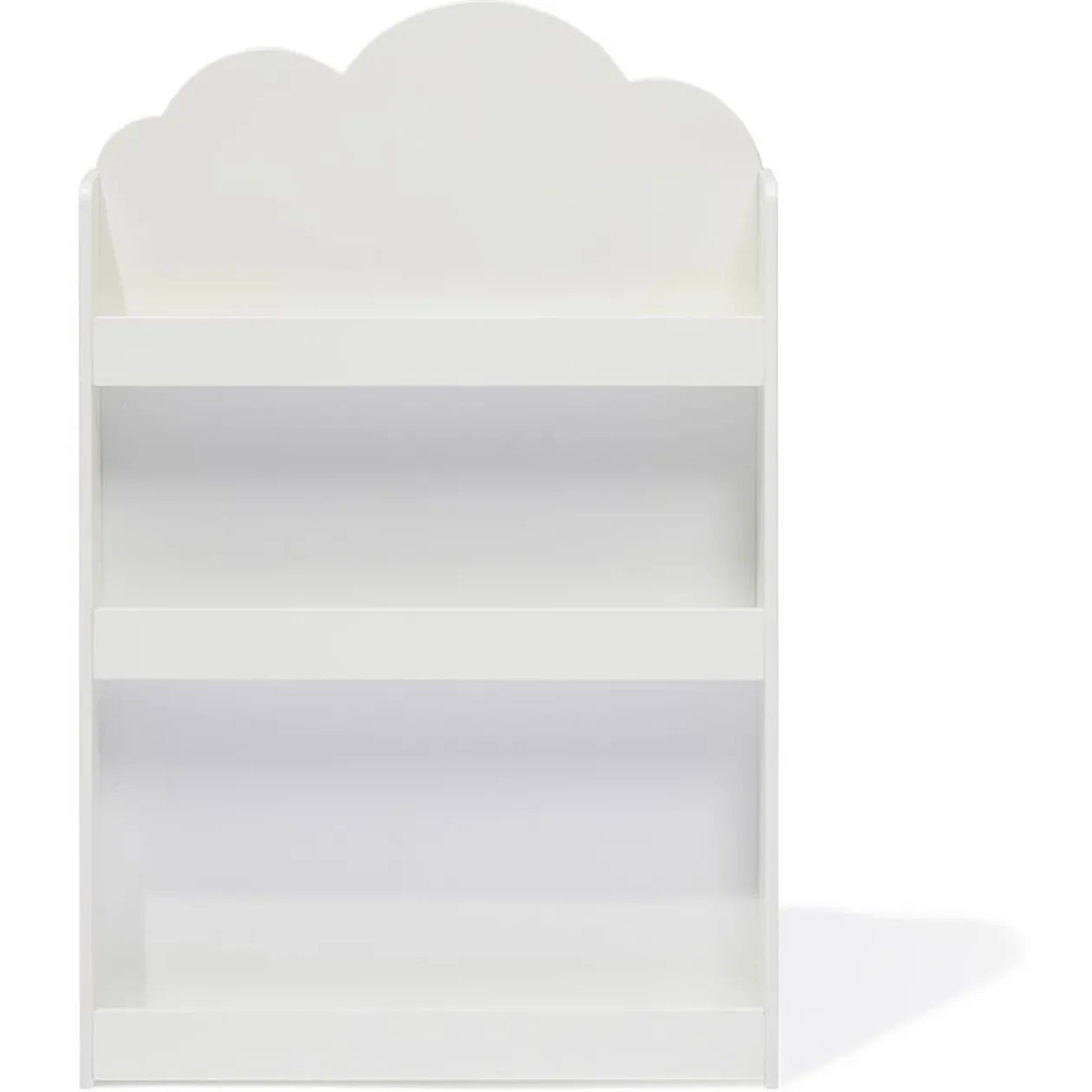 Étagère sur pieds Nuage blanc 3 niveaux - L61,5xP13,5xH95 cm