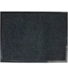 Tapis anti poussière gris et noir