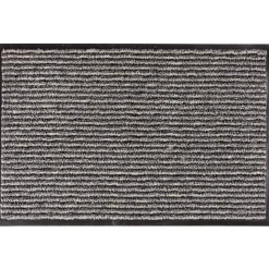Tapis anti poussière gris 60x40 cm