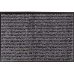Tapis anti poussière gris 60x40 cm