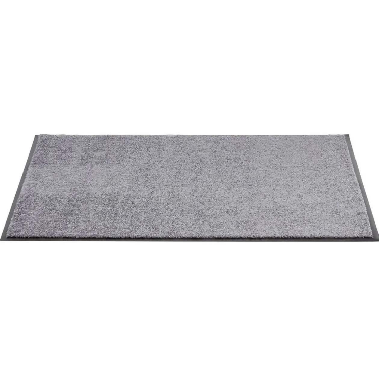 Tapis antibactérien uni gris 90x60 cm