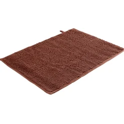 Tapis de bain antidérapant ultra-absorbant terracotta 45x65cm