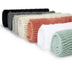 Tapis de bain antidérapant ultra-absorbant terracotta 45x65cm