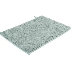 Tapis de bain chenille coloris vert 45x65cm