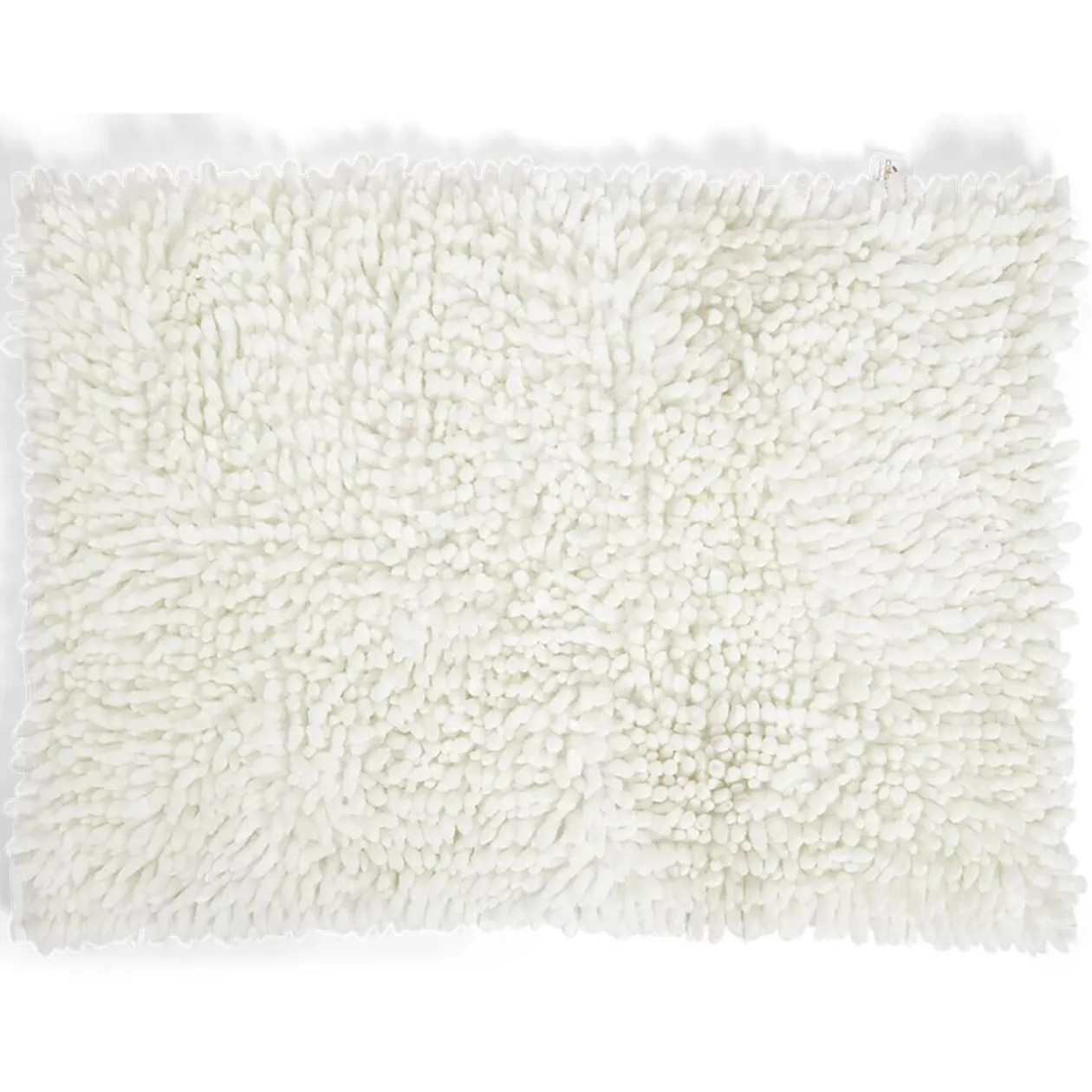 Tapis de bain chenille 40x60cm polyester beige
