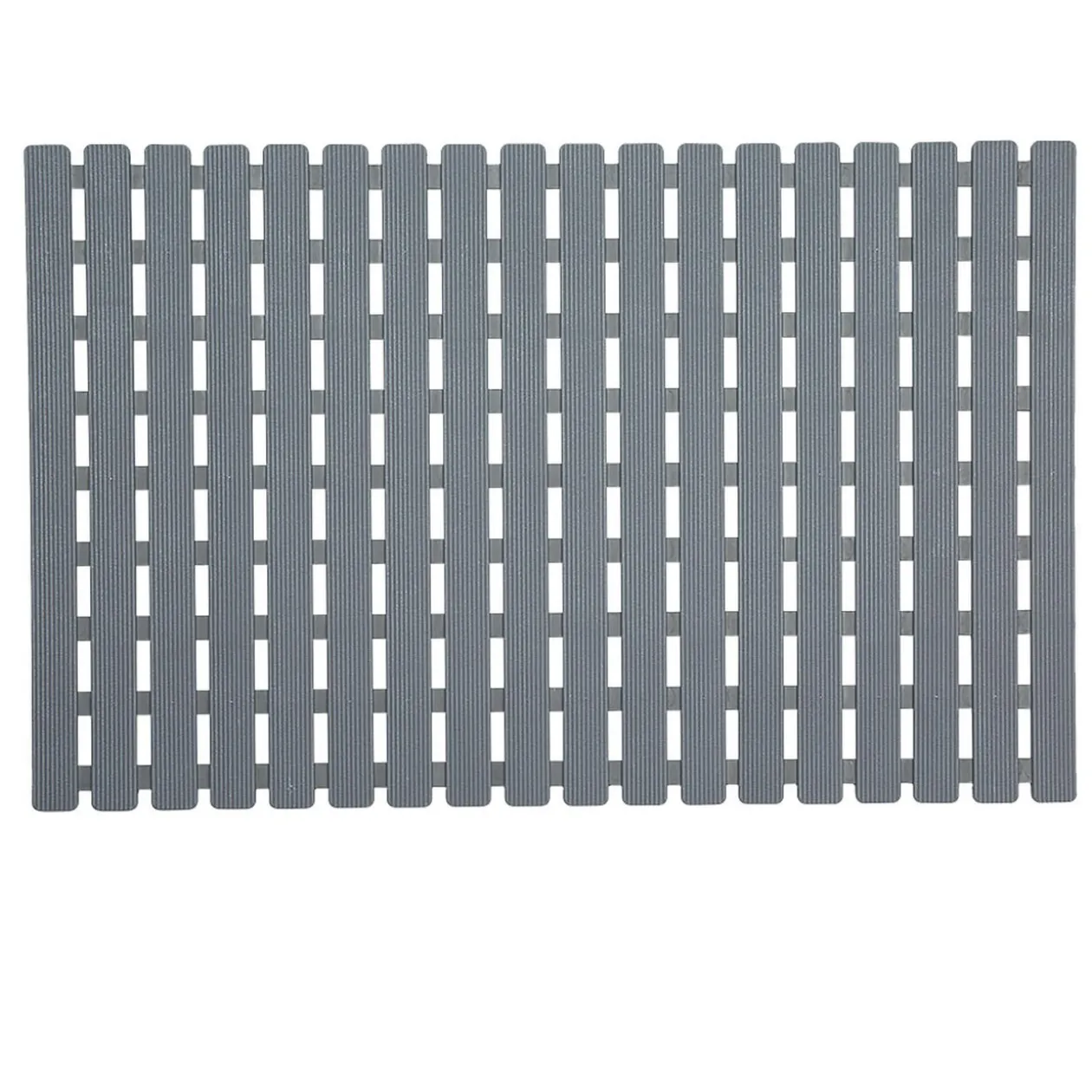 Tapis de bain fond de douche gris