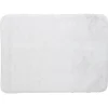 Tapis de bain polyester blanc