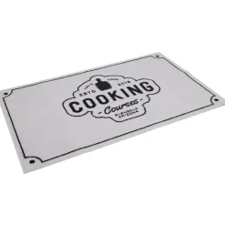 Tapis de cuisine antidérapant absorbant inscription Cooking 80x50cm