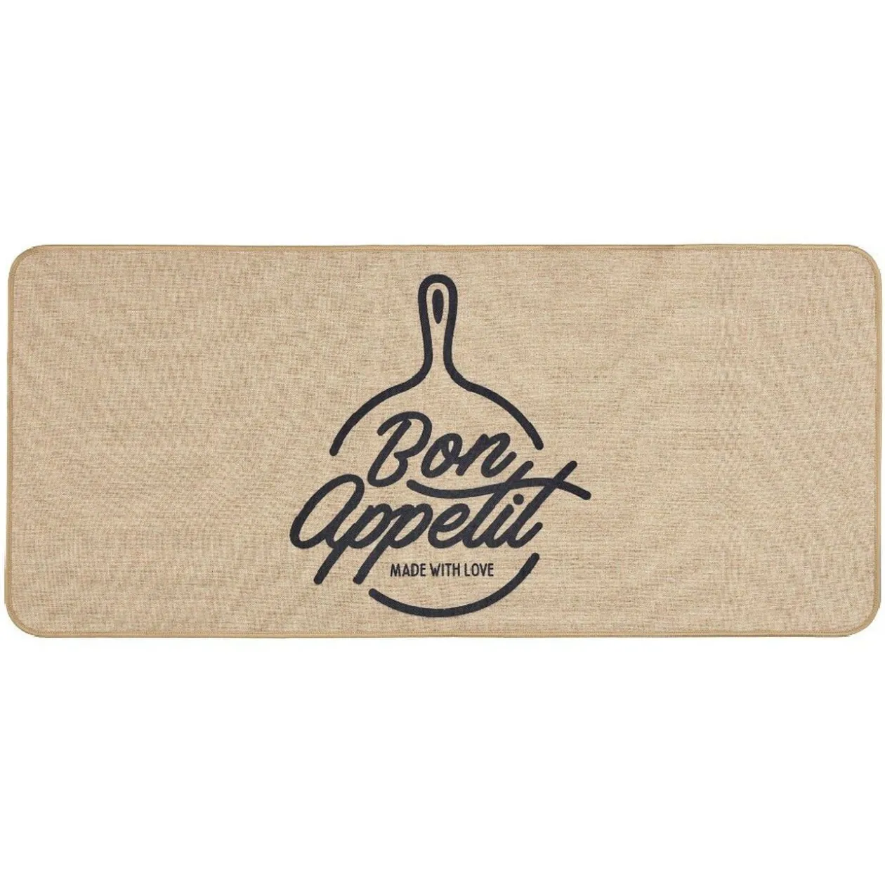 Tapis de cuisine design Bon appétit 100x45 cm