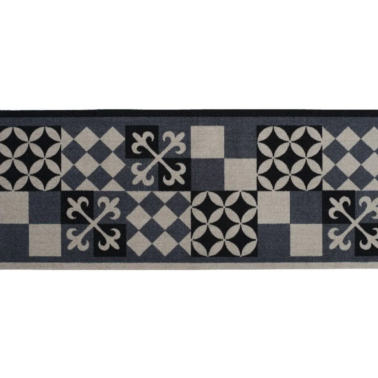 Tapis de cuisine design géométrique