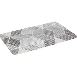 Tapis de cuisine imprimé carreau de ciment 75 x 45 cm