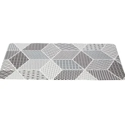 Tapis de cuisine imprimé carreau de ciment 75 x 45 cm