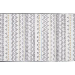 Tapis de cuisine imprimé ethnique vert 80x50cm